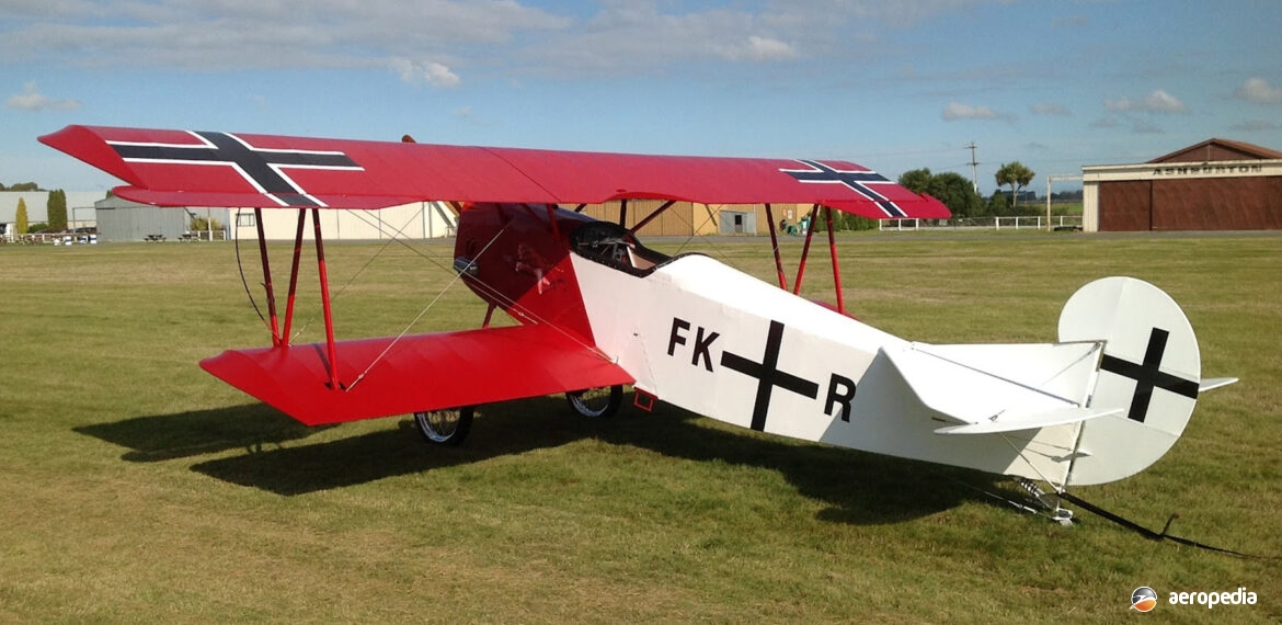 Airdrome Aeroplanes Fokker D-VII - Aeropedia The Encyclopedia Of Aircrafts - Australia - New Zealand