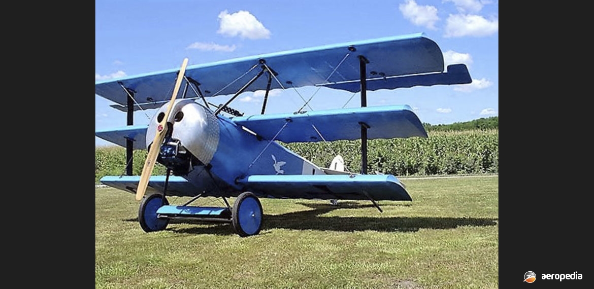 Airdrome Aeroplanes Fokker Dr.1 - Aeropedia The Encyclopedia Of Aircrafts - Australia - New Zealand