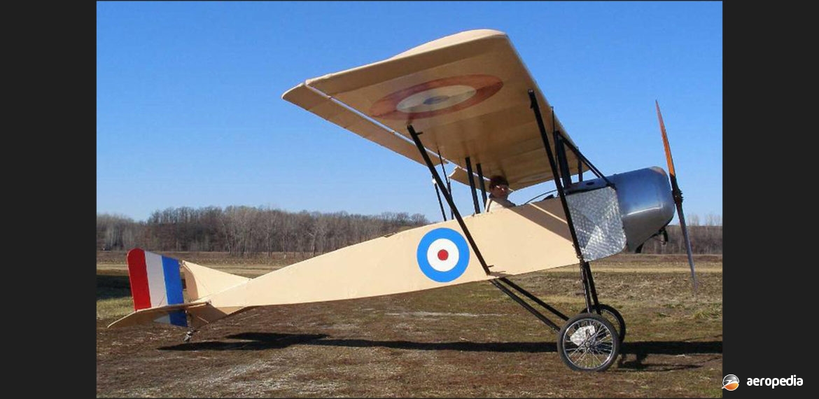 Airdrome Aeroplanes Morane Saulnier Type L - Aeropedia The Encyclopedia Of Aircrafts - Australia - New Zealand
