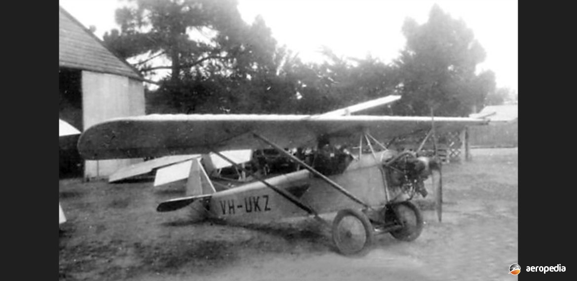 Amsco monoplane - Aeropedia The Encyclopedia Of Aircrafts - Australia - New Zealand