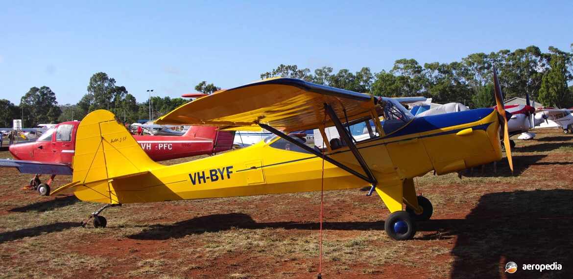 Auster J 5F Aiglet Trainer - Aeropedia The Encyclopedia of Aircrafts – Australia – New Zealand