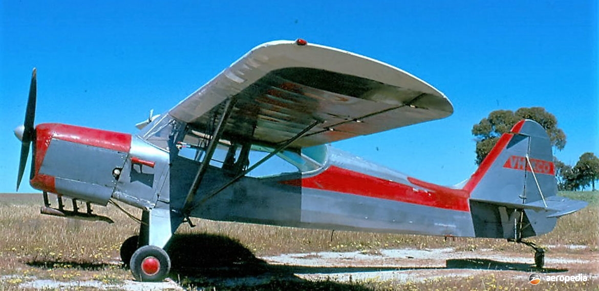 Auster J-5H J-5P - Aeropedia The Encyclopedia of Aircraft