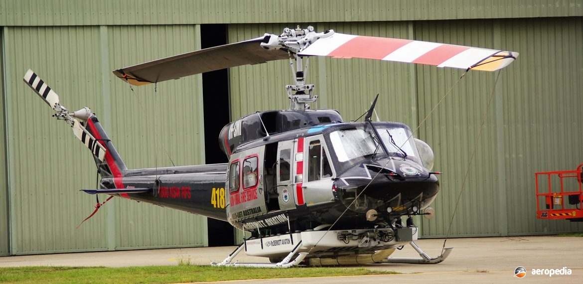 Bell 214B 1 - Aeropedia The Encyclopedia of Aircraft - Australia - New Zealand