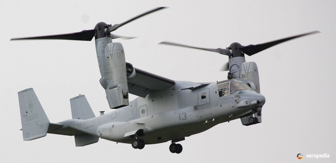 Bell Boeing MV 22B Osprey - Aeropedia The Encyclopedia of Aircraft - Australia - New Zealand