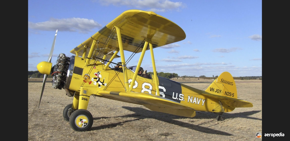 Boeing Stearman - Aeropedia The Encyclopedia of Aircraft - Australia