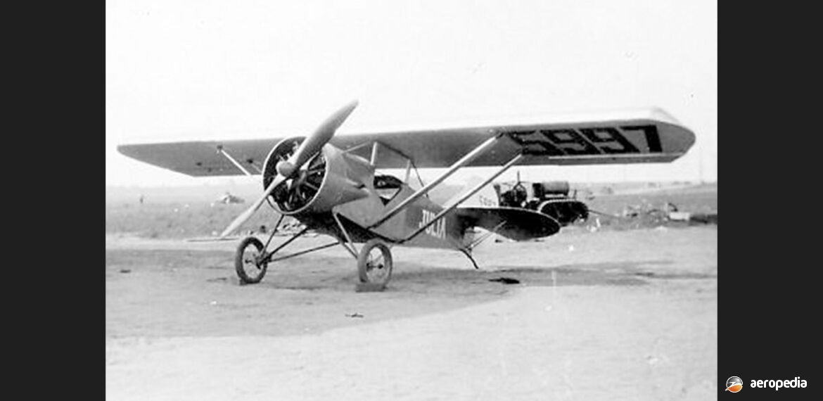 Crawford Monoplane A-1 - Aeropedia The Encyclopedia of Aircraft - Australia - New Zealand