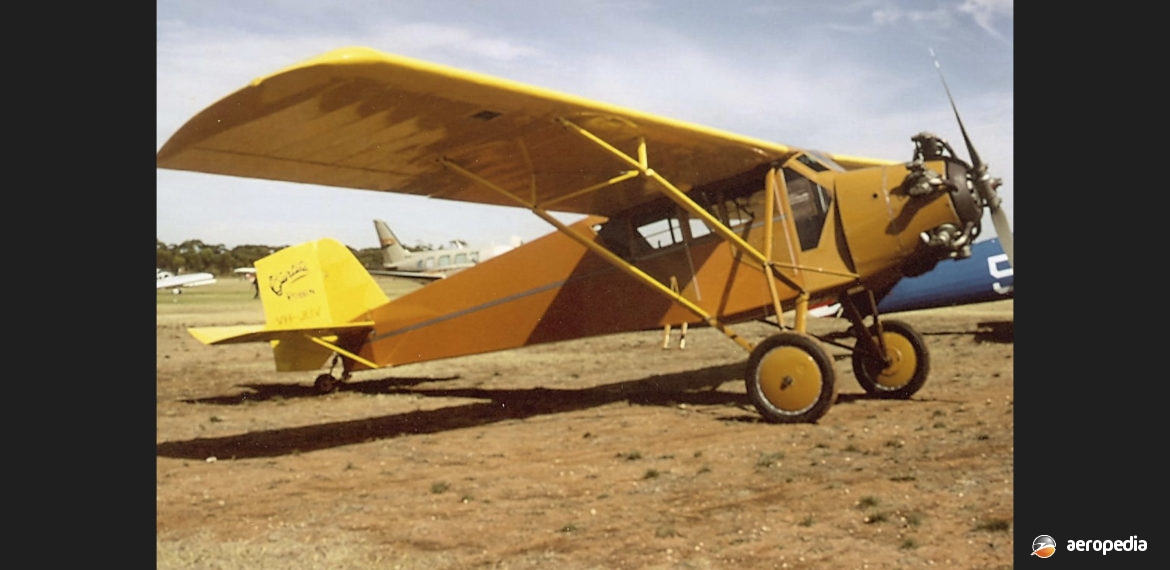 Curtiss Robin - Aeropedia The Encyclopedia Of Aircrafts - Australia - New Zealand