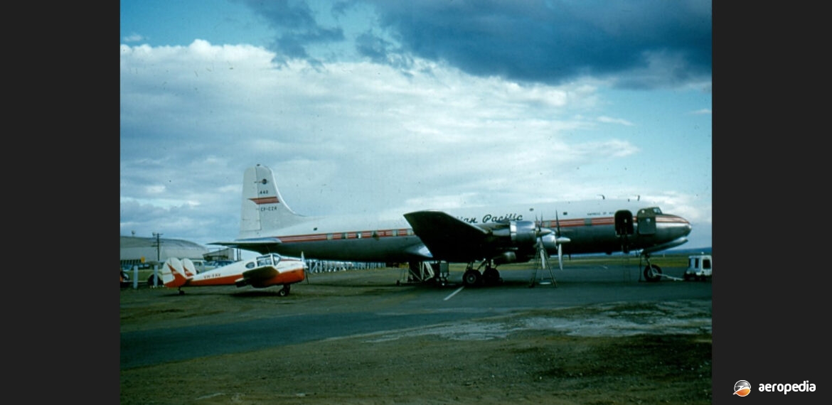 Douglas DC-6 - Aeropedia The Encyclopedia of Aircraft - Australia - New Zealand