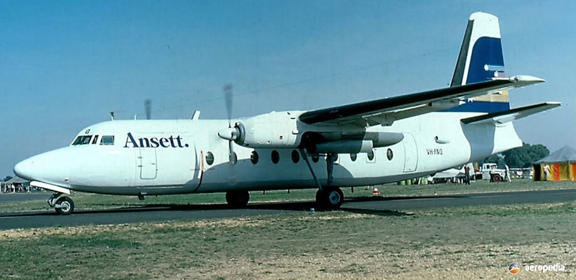 Fokker F-27 Friendship (Series 400 and 500) - Aeropedia The Encyclopedia of Aircraft