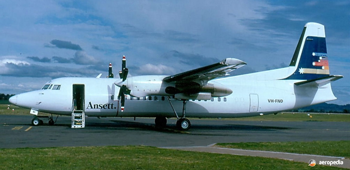 Fokker F50 - Aeropedia The Encyclopedia of Aircraft