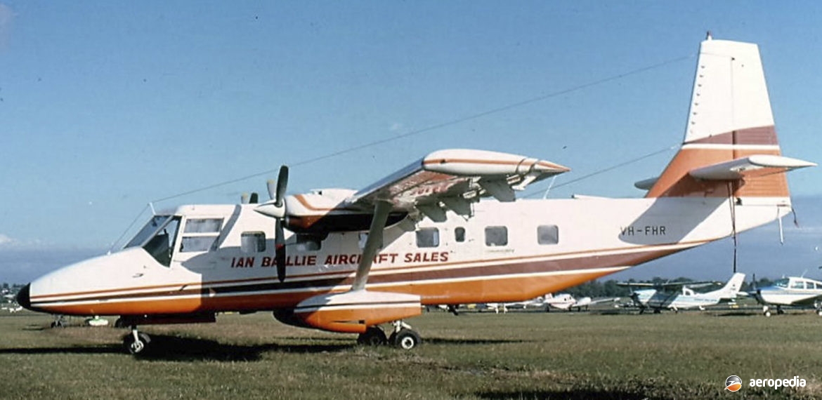 GAF N-24 Nomad - Aeropedia The Encyclopedia of Aircraft