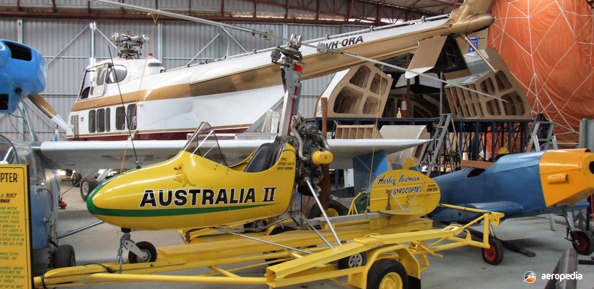 Harley Newman gyrocopter - Aeropedia The Encyclopedia of Aircraft