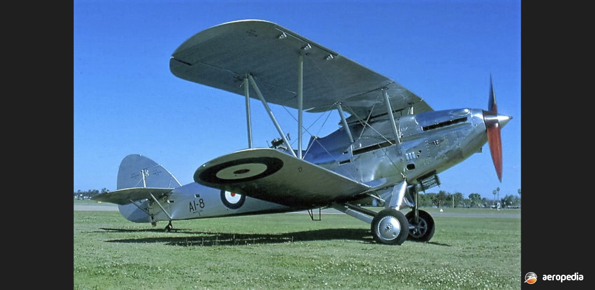 Hawker Demon - Aeropedia The Encyclopedia Of Aircrafts - Australia - New Zealand
