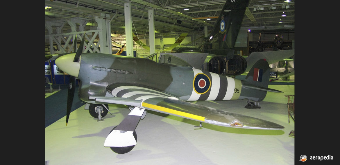 Hawker Typhoon - Aeropedia The Encyclopedia Of Aircrafts - Australia - New Zealand