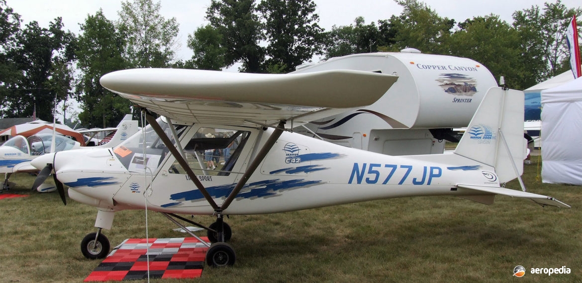 Ikarus C42 - Aeropedia The Encyclopedia of Aircraft