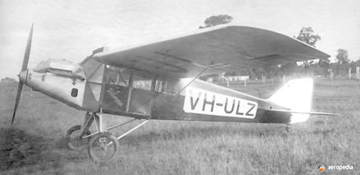 Jones Wonga-Aeropedia The Encyclopedia Of Aircrafts-Australia-New Zealand