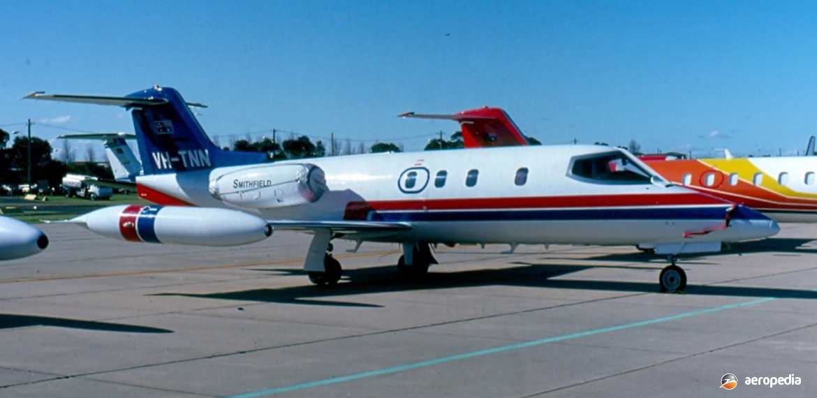 Learjet 25 - Aeropedia The Encyclopedia Of Aircrafts - Australia - New Zealand