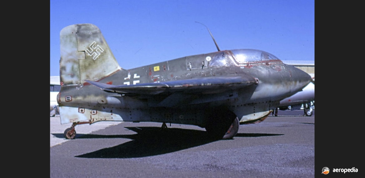 Messerschmitt Me 163 Komet - Aeropedia The Encyclopedia Of Aircrafts - Australia - New Zealand