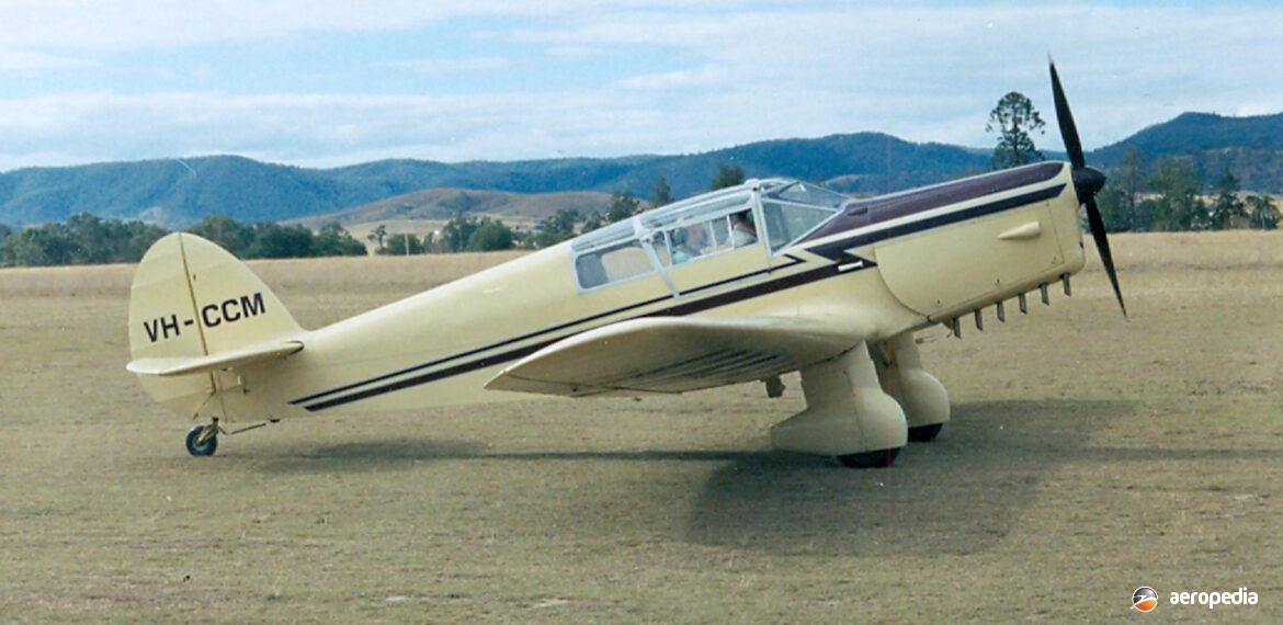 Percival Vega Gull and Gull Six - Aeropedia The Encyclopedia of Aircraft - Australia - New Zealand