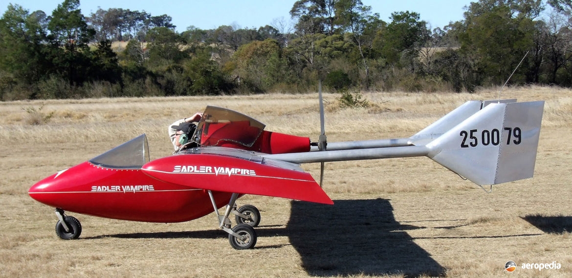 Sadler Vampire - Aeropedia The Encyclopedia of Aircraft