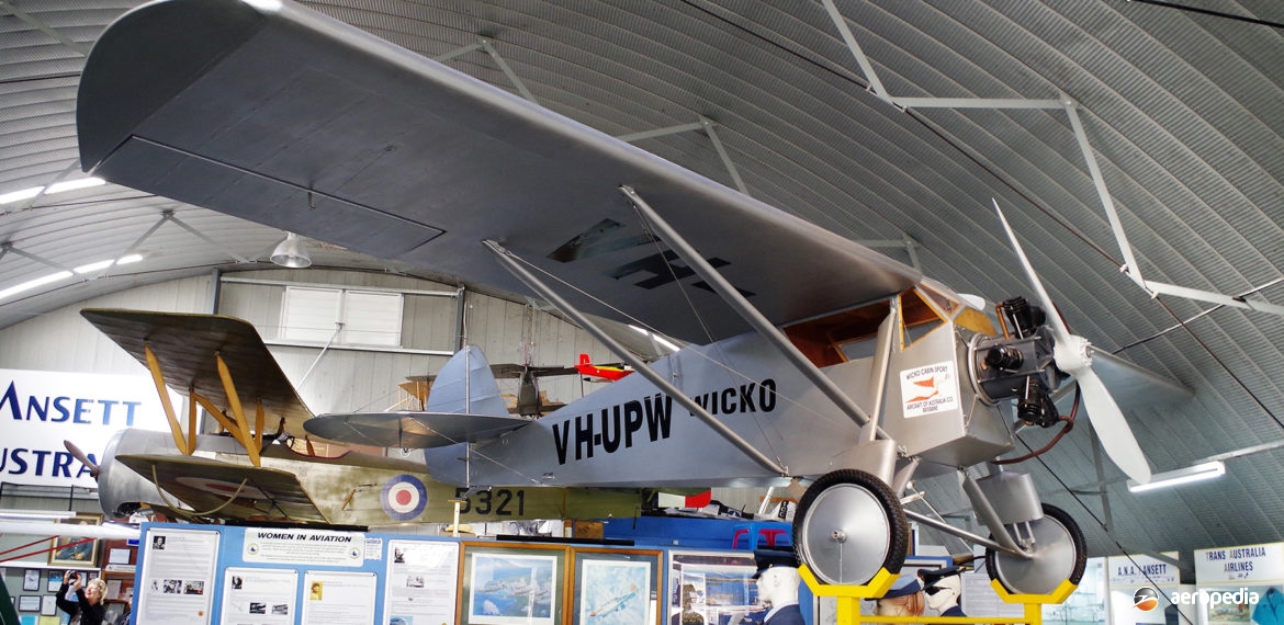 Wikner Wicko - Aeropedia The Encyclopedia Of Aircrafts - Australia - New Zealand