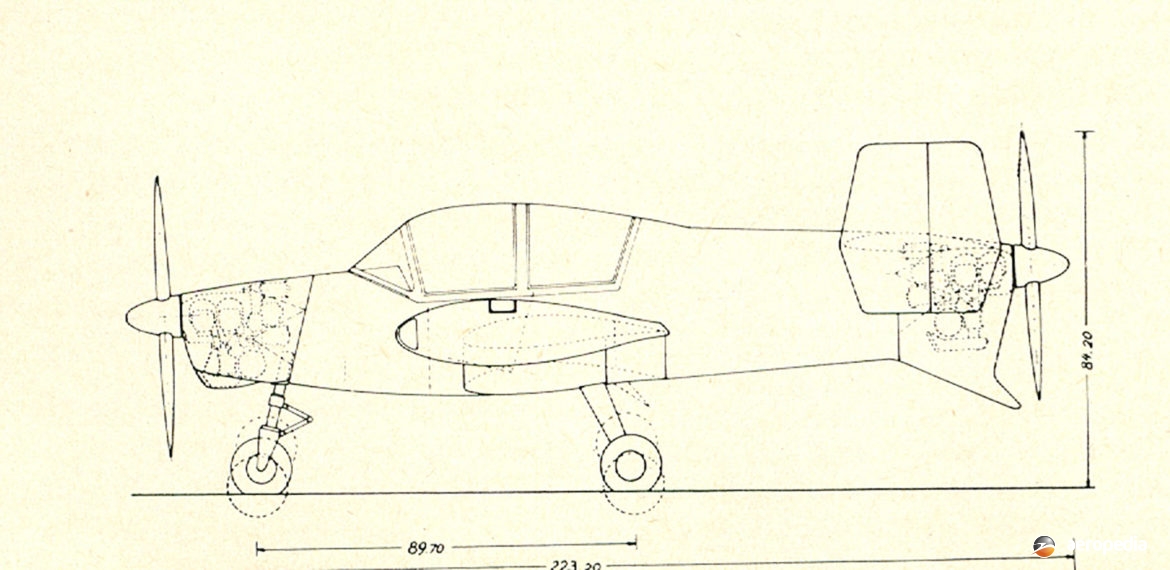 Yager KY 03 Libellula - Aeropedia The Encyclopedia of Aircraft