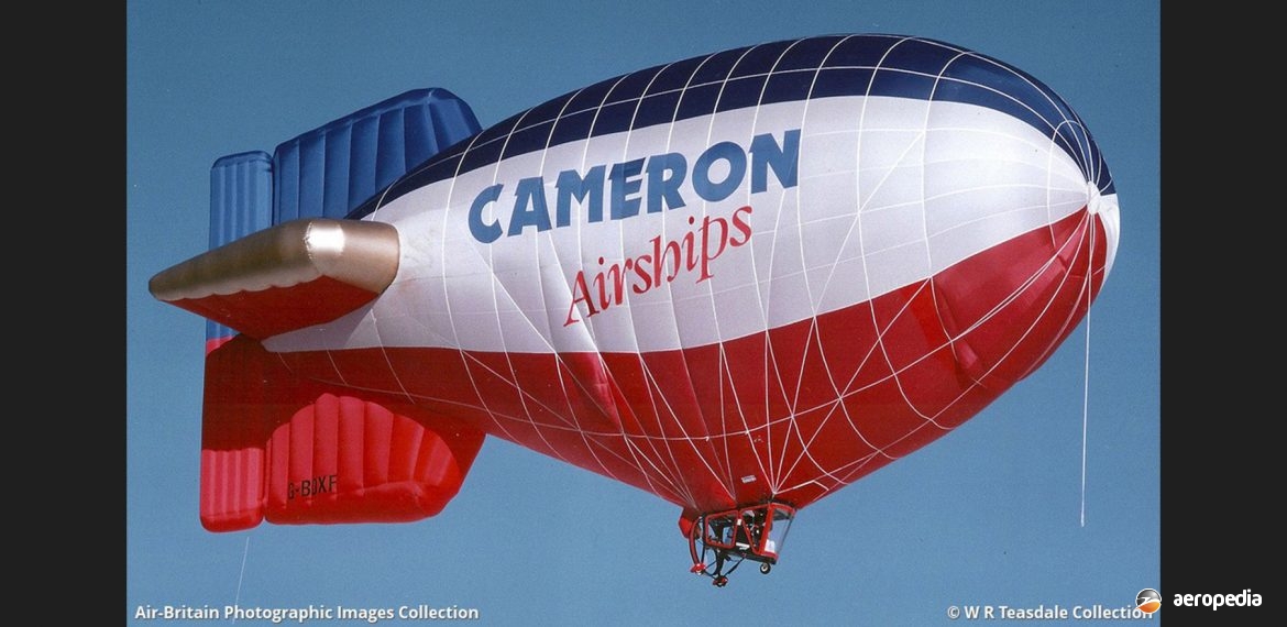 Cameron airship - Aeropedia The Encyclopedia of Aircrafts - Australia - New Zealand
