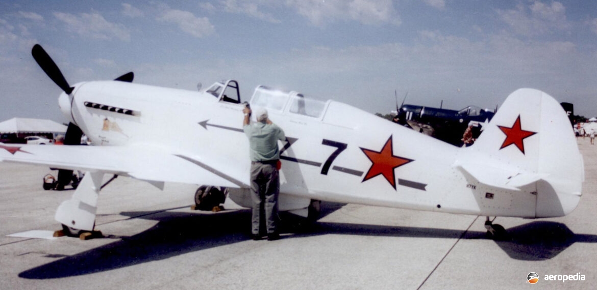 Yakovlev Yak 7b - Aeropedia The Encyclopedia of Aircraft - Australia - New Zealand