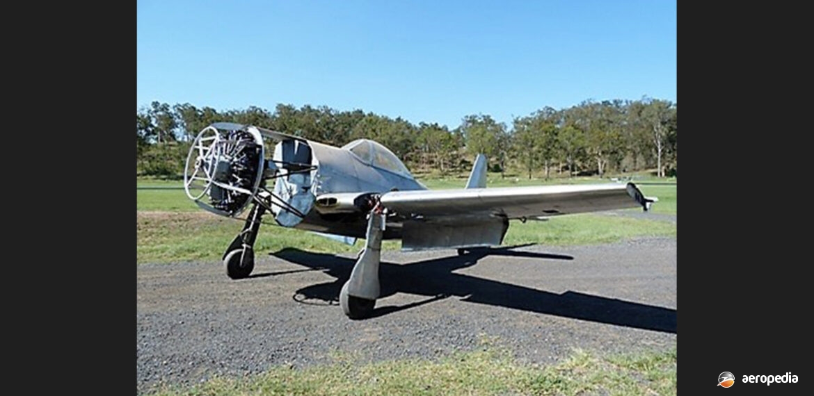 Grumman Bearcat Replica - Aeropedia The Encyclopedia of Aircrafts - Australia - New Zealand
