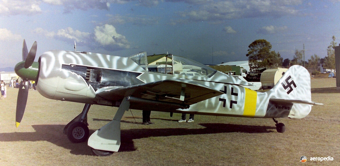 Kronke Fw 190 - Aeropedia The Encyclopedia of Aircrafts - Australia - New Zealand