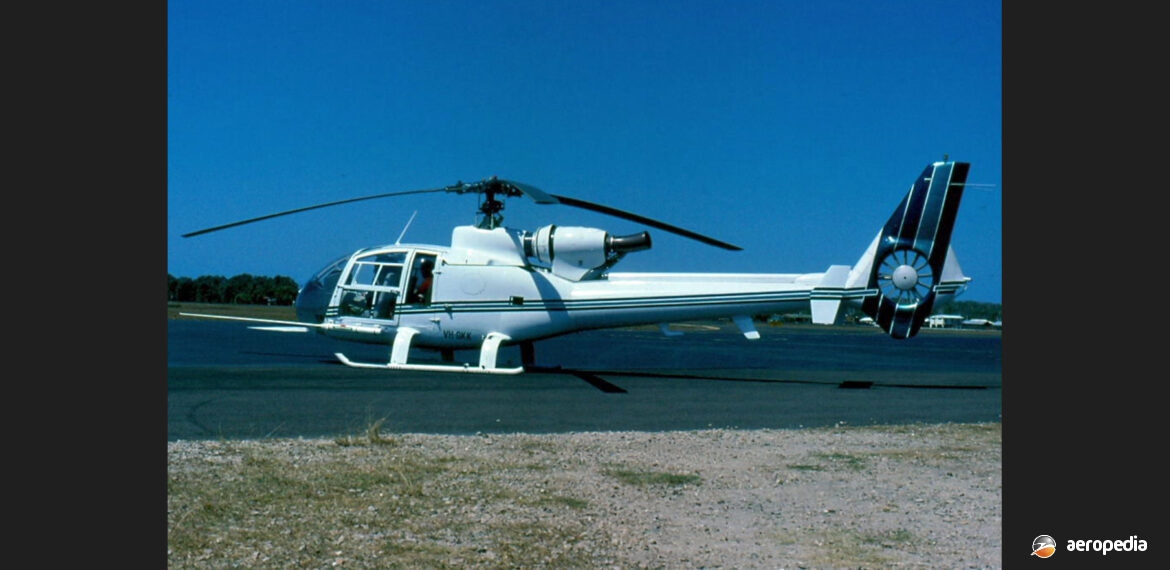 Aerospatiale SA-341 Gazelle- Aeropedia The Encyclopedia of Aircraft - Australia - New Zealand